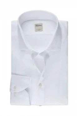 Slimline Jersey Shirt White