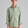 Slimline Linen Green