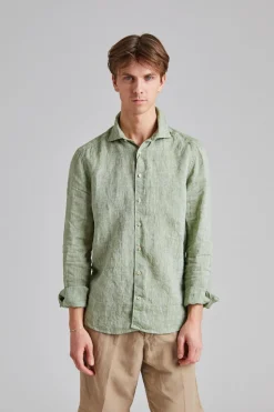 Slimline Linen Green