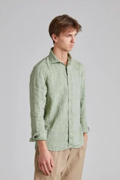 Slimline Linen Green