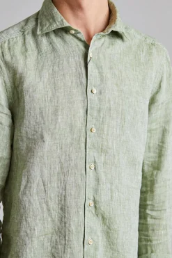 Slimline Linen Green