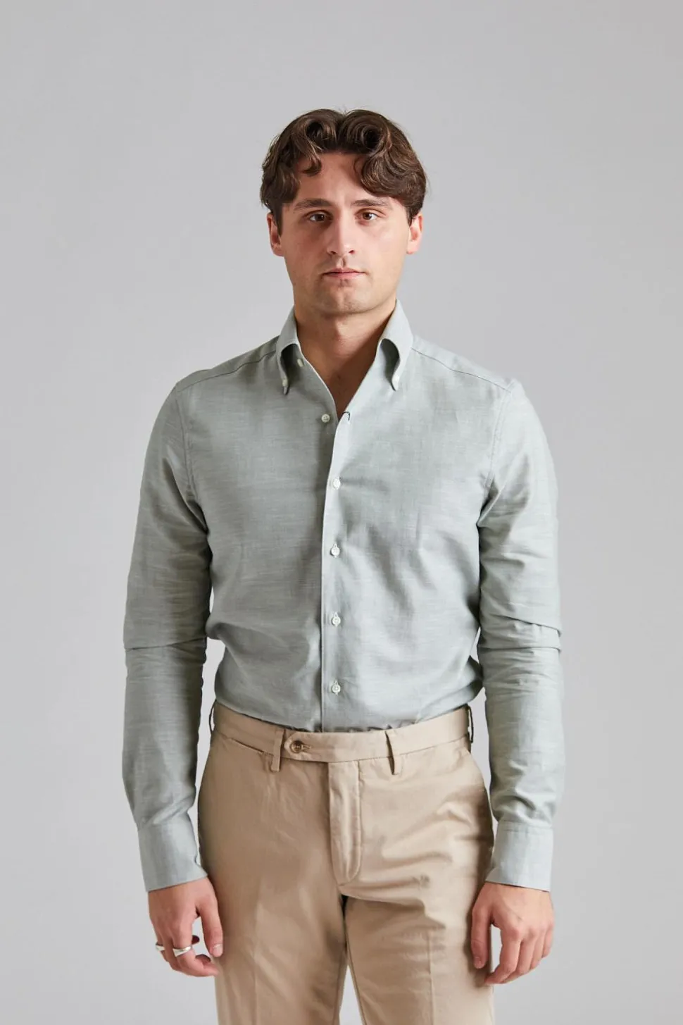 Slimline Soft Cotton BD Green
