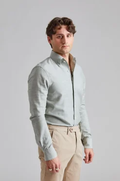 Slimline Soft Cotton BD Green