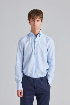 Slimline Soft Cotton BD Light Blue