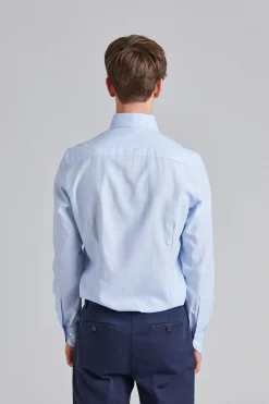 Slimline Soft Cotton BD Light Blue