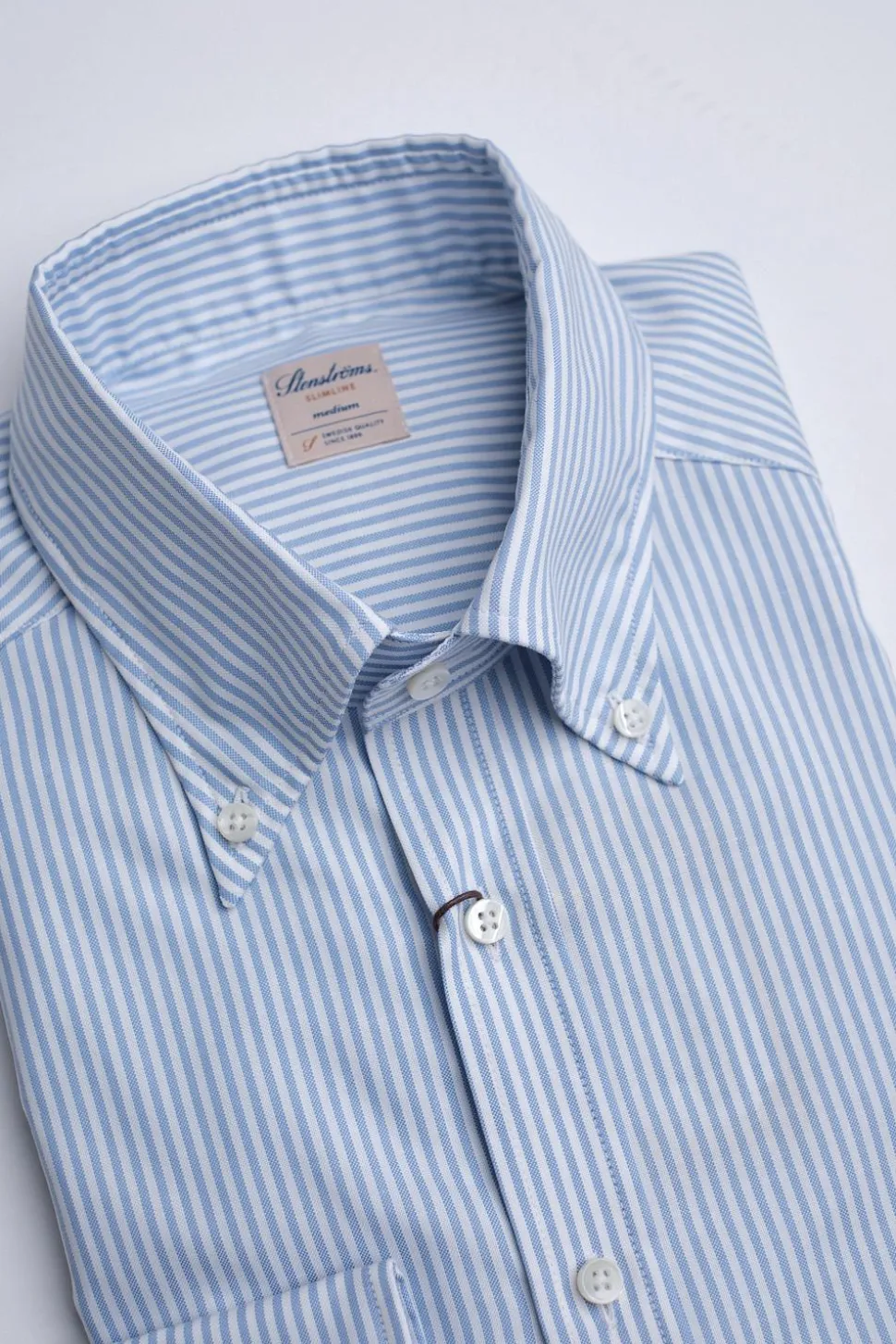Slimline Softpatch Blue Stripe