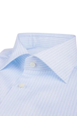 Slimline White/Blue Stripe
