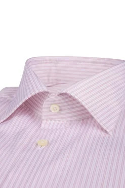Slimline White/Pink Stripe