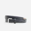 Small Buckle Belt Black