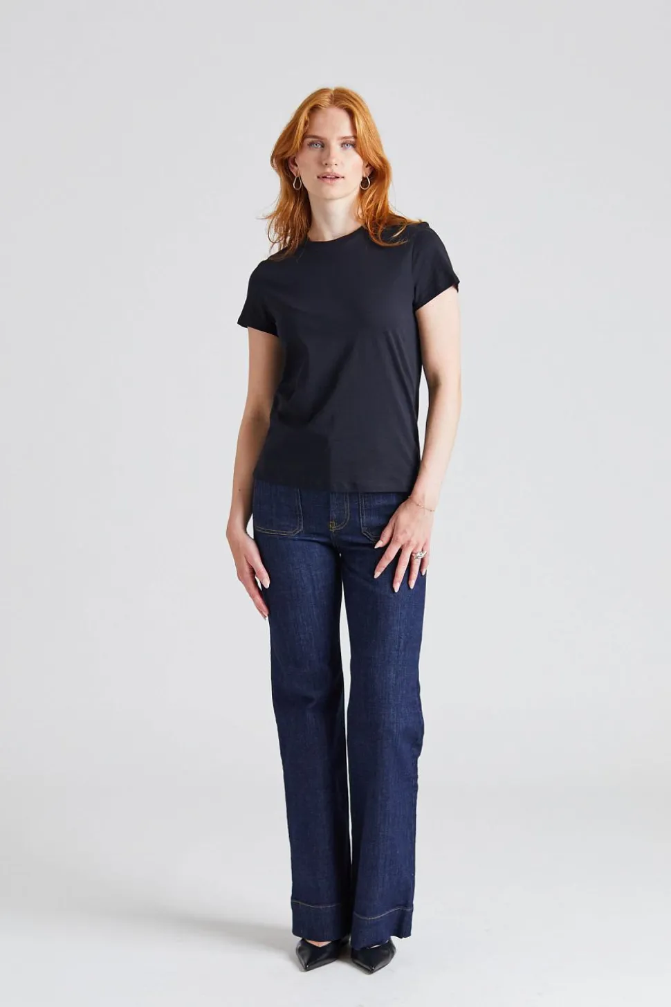 Soft Cotton Tee Black