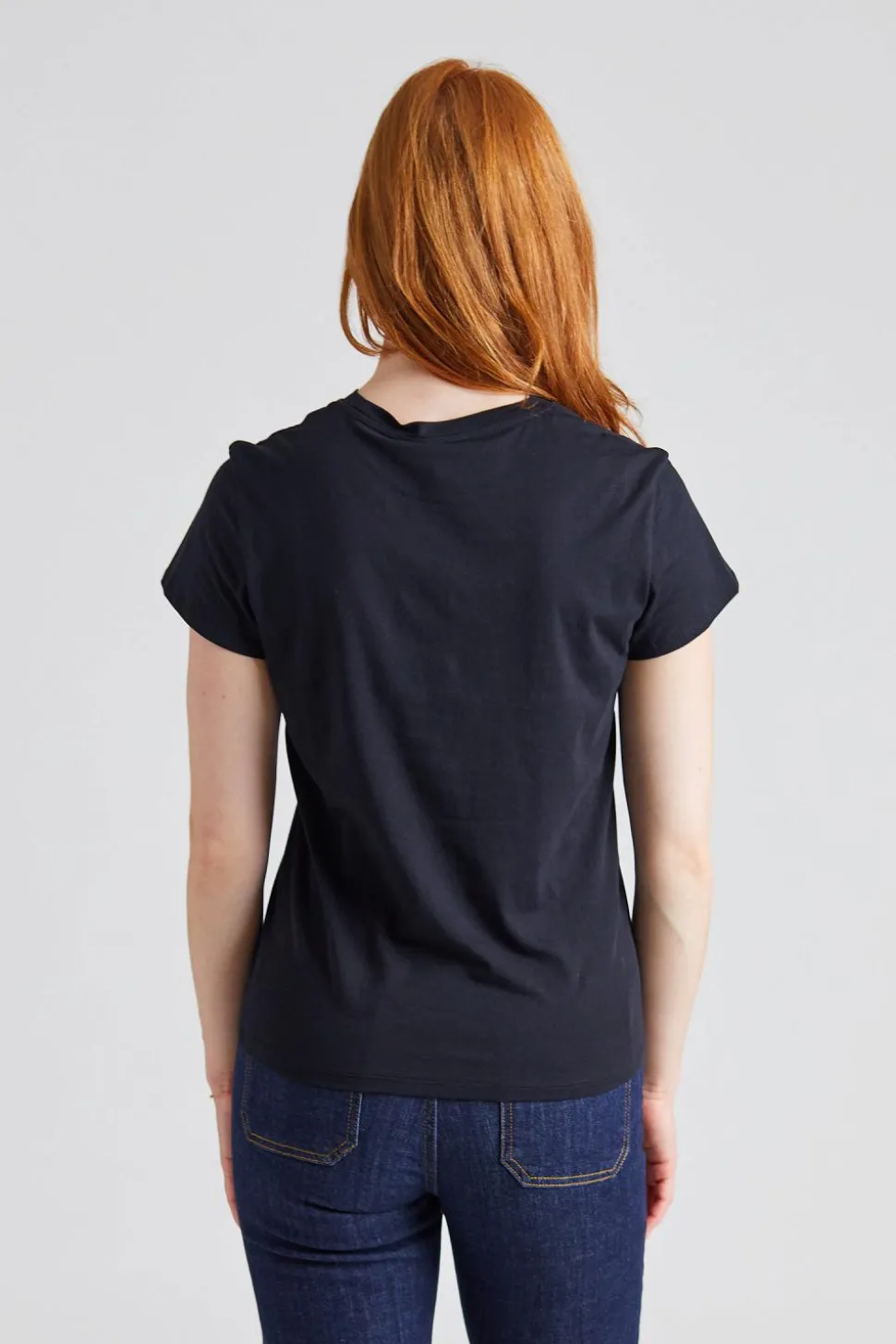 Soft Cotton Tee Black