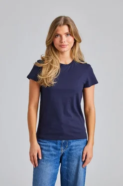 Soft Cotton Tee Navy
