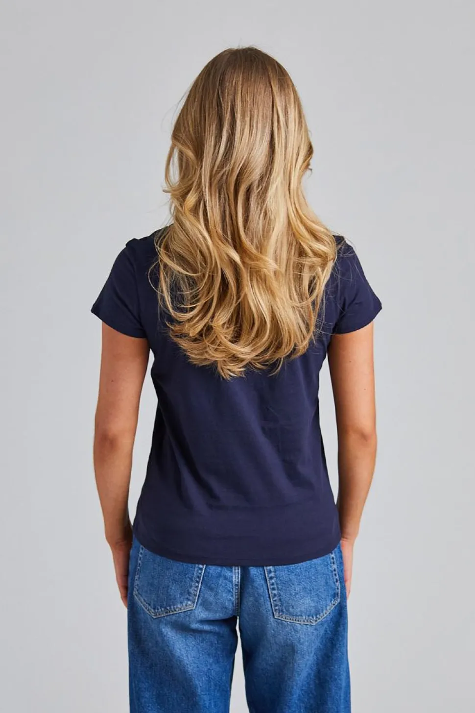 Soft Cotton Tee Navy