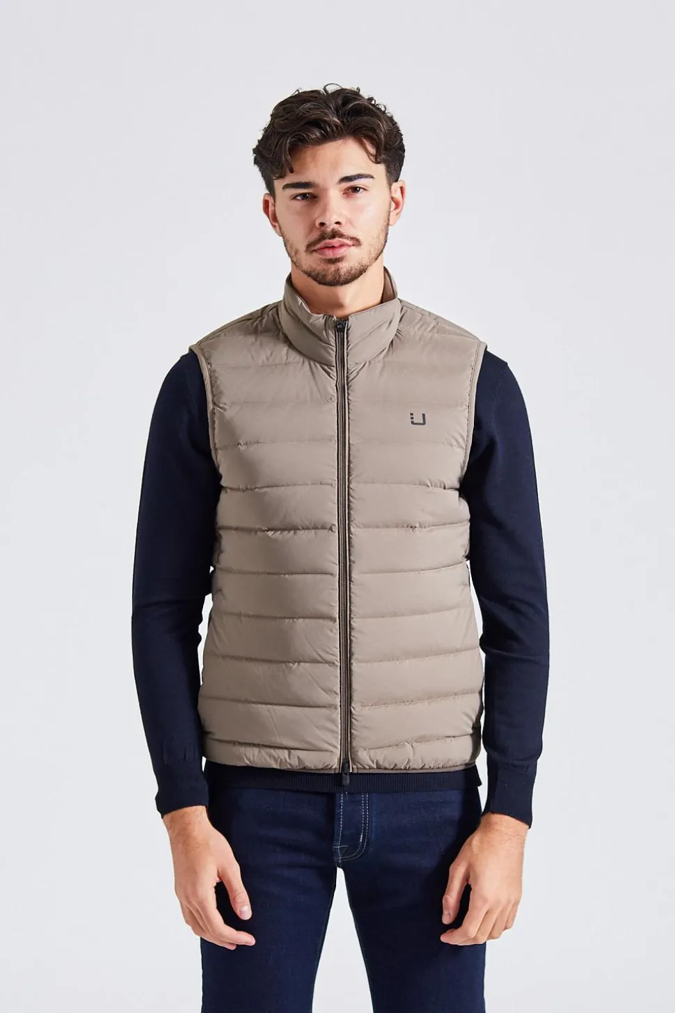 Sonic Vest Dark Sand
