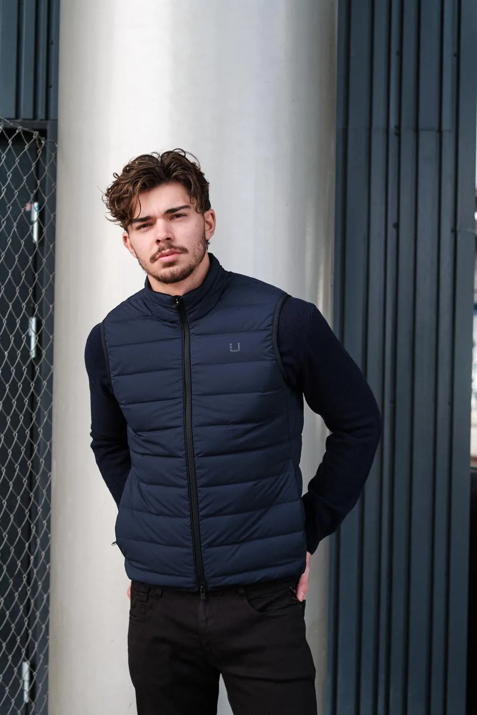 Sonic Vest Navy