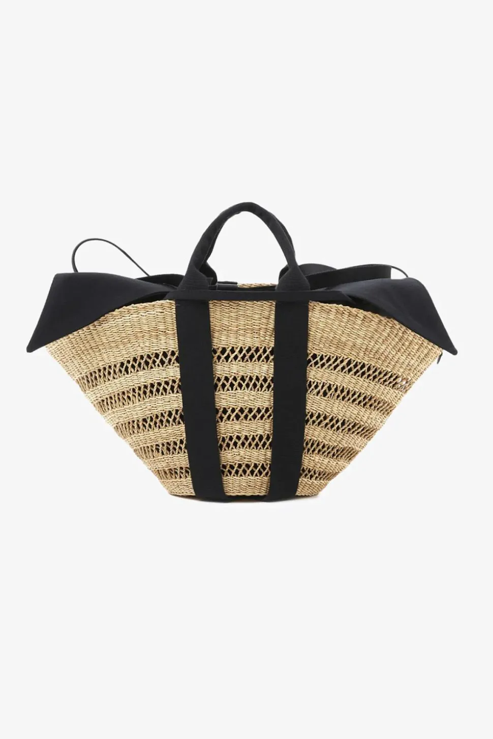 Sophie Lace Black Handle Black Pouch