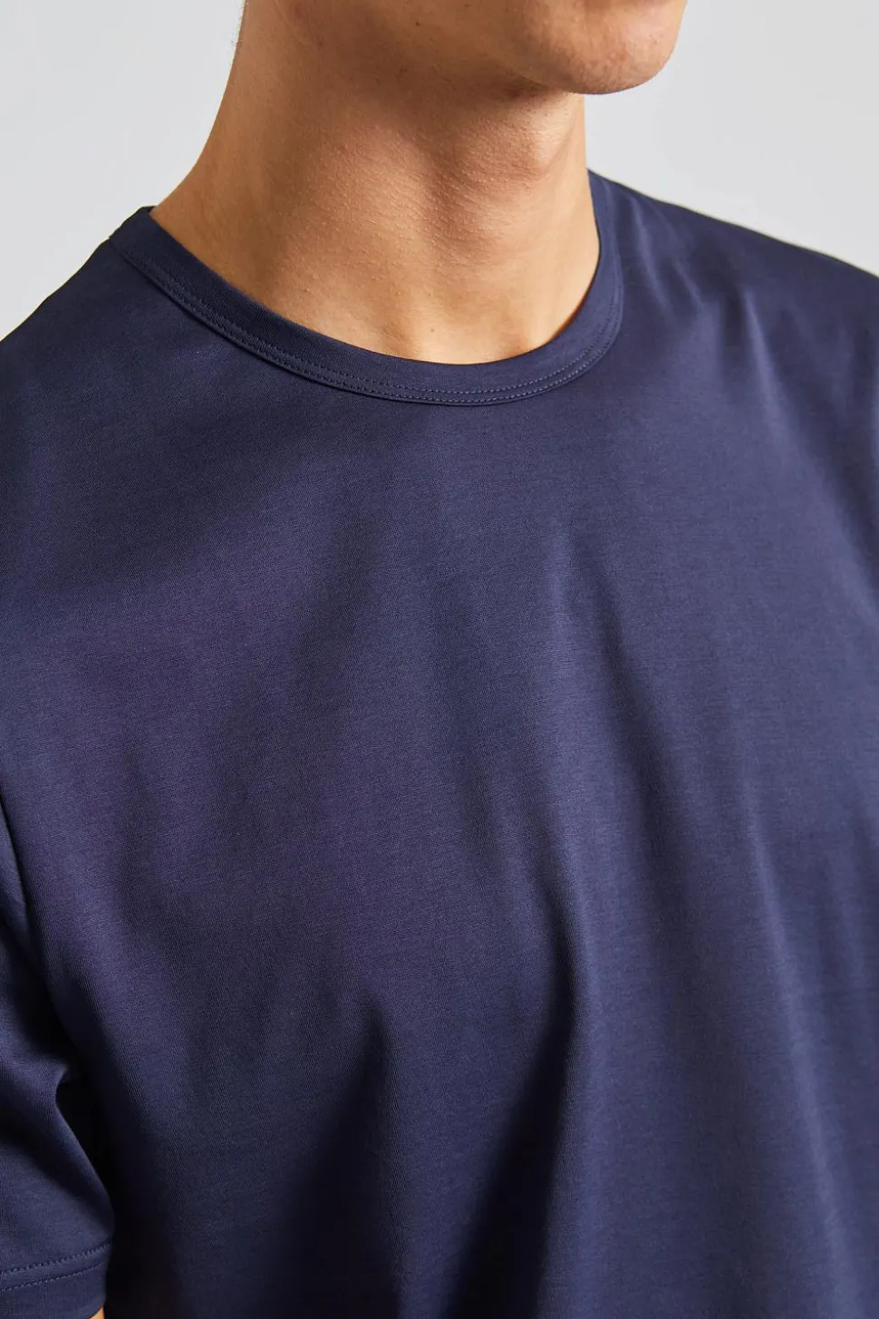 SS Crew Neck T-Shirt Navy