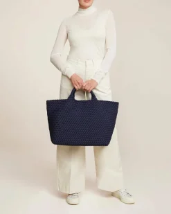 St Barths Large Tote Ink Blue