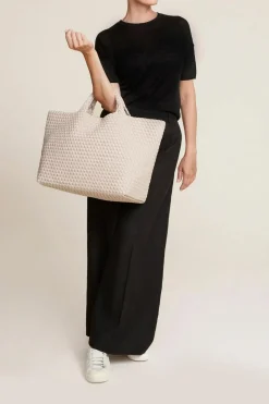 St Barths Large Tote Shell Pink