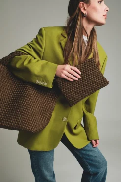 St Barths Medium Tote Mink