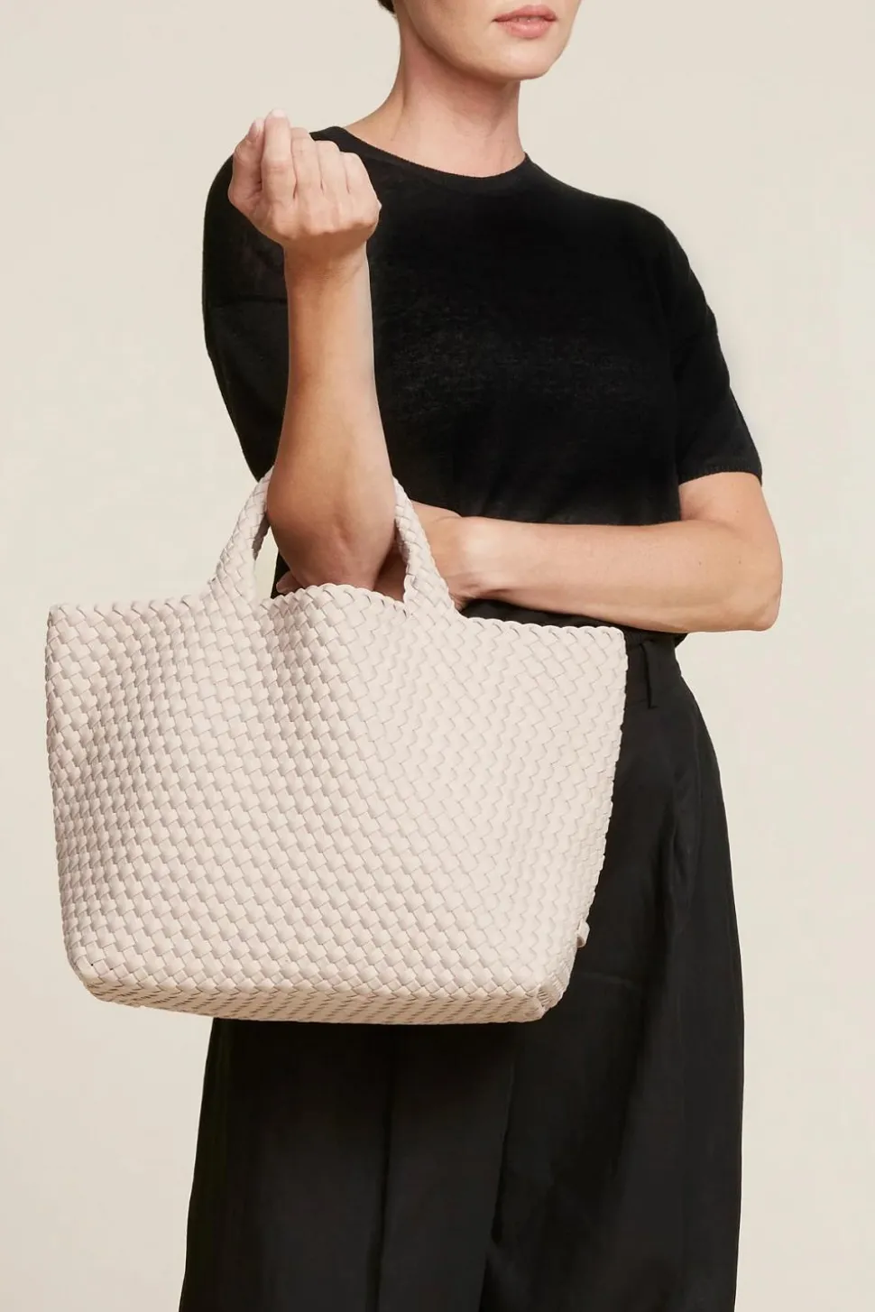 St Barths Medium Tote Shell Pink