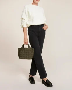 St Barths Mini Tote Olive