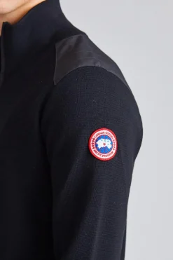 Stormont 1/4 Zip Sweater Black