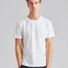 Stretch Cotton Tee White