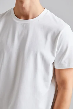 Stretch Cotton Tee White