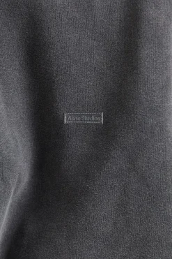 Sweater Logo Patch Faded Black FN-UX-SWEA000017