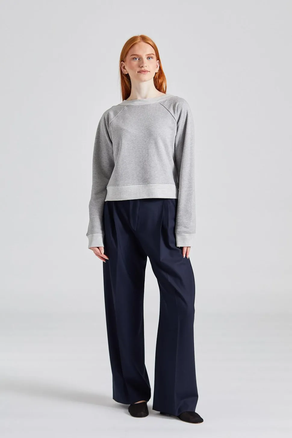 Sweatshirt Grey Marl