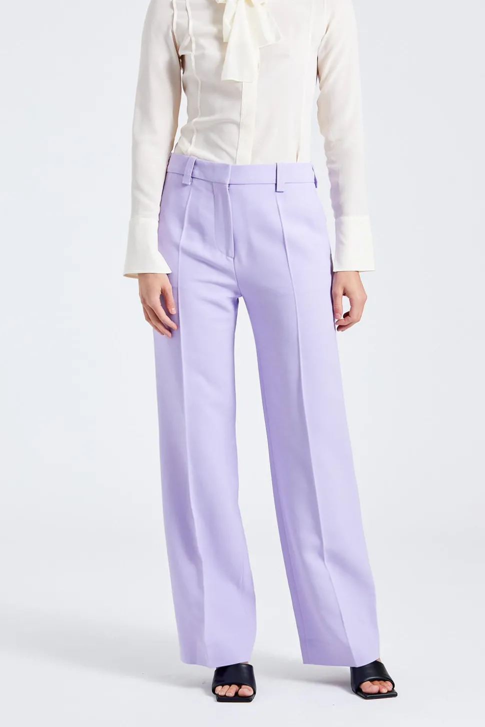 Tailored Straight Leg Trouser Lavender