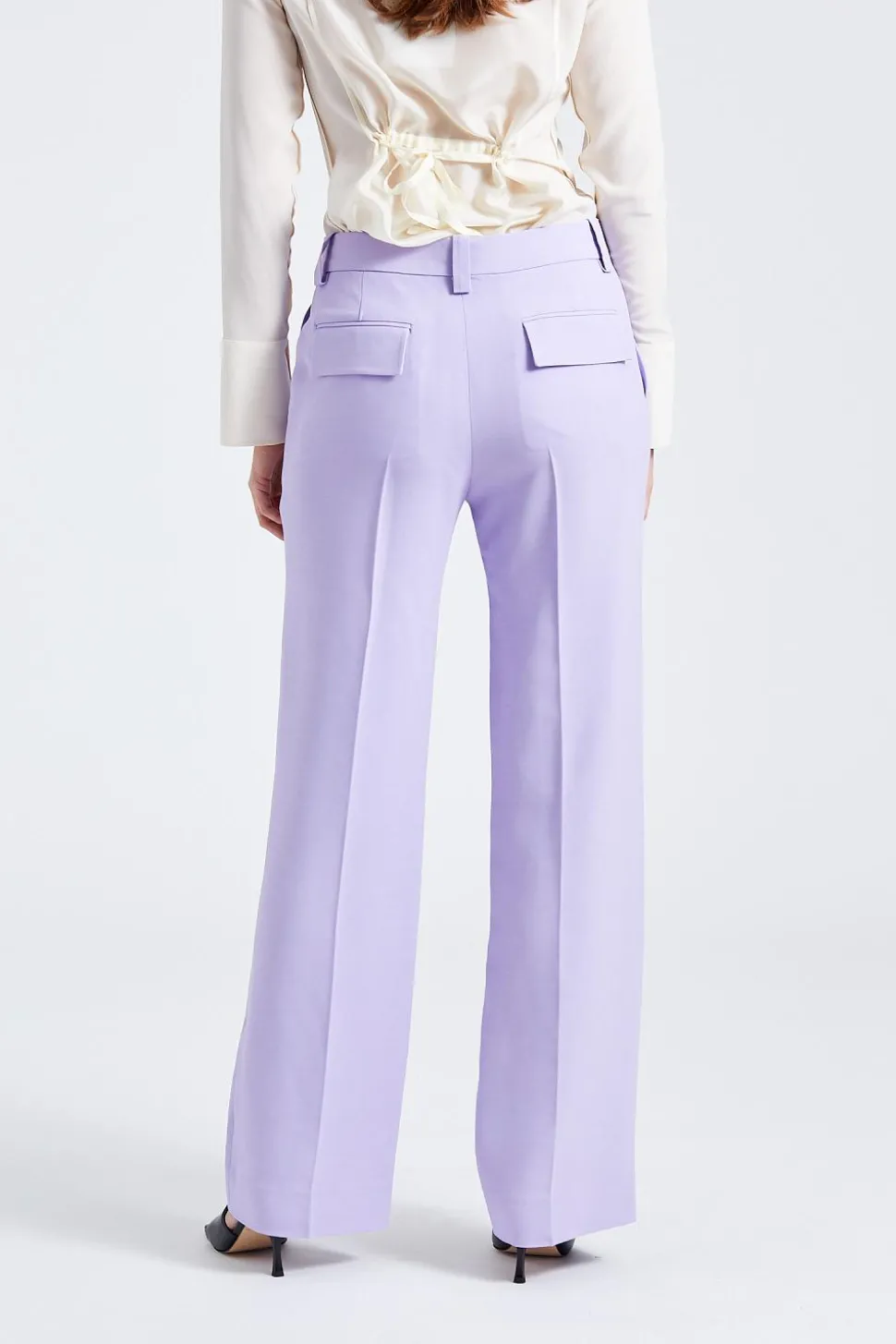 Tailored Straight Leg Trouser Lavender