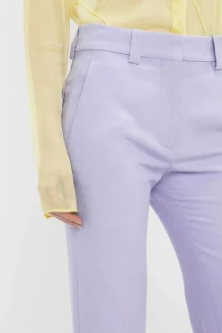Tailored Straight Leg Trouser Lavender