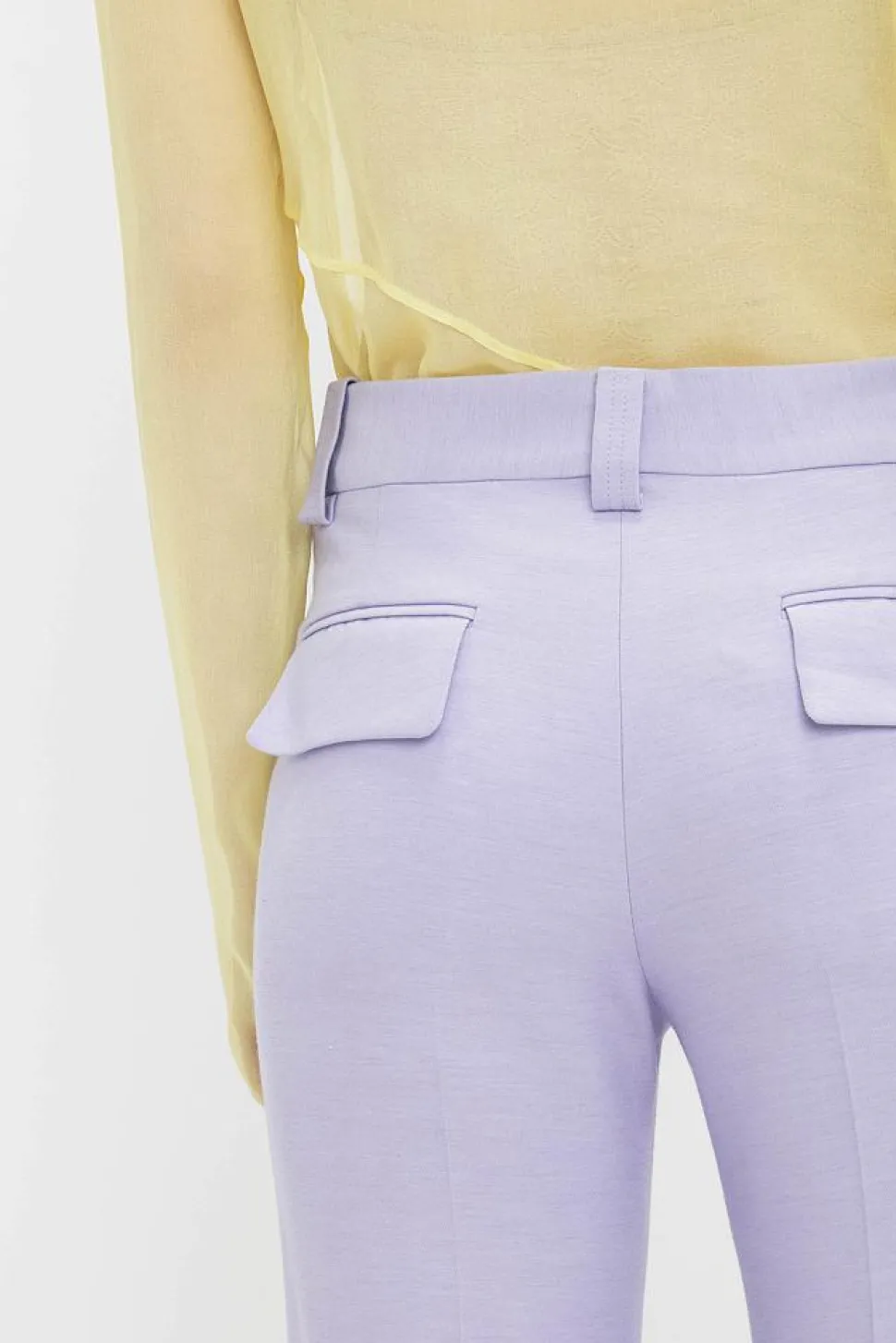 Tailored Straight Leg Trouser Lavender