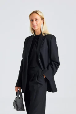 Tailored Suit Jacket Black