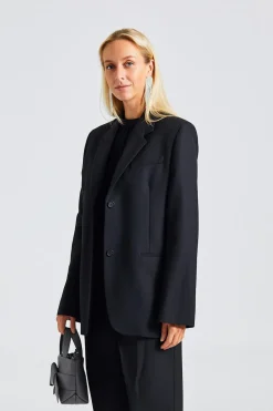 Tailored Suit Jacket Black