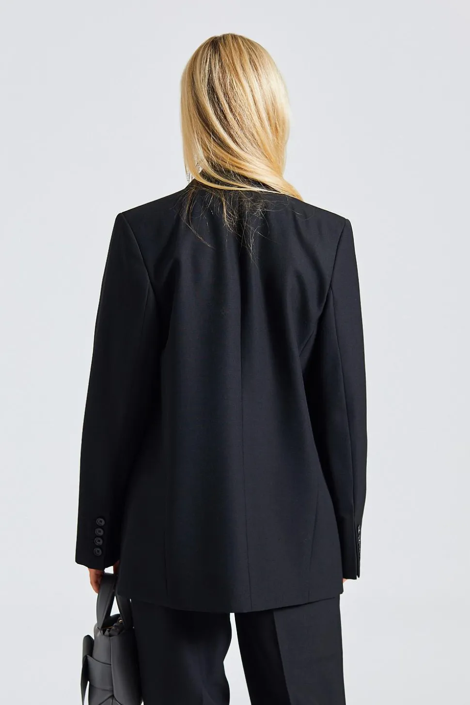 Tailored Suit Jacket Black