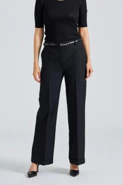 Tailored Suit Trousers Black