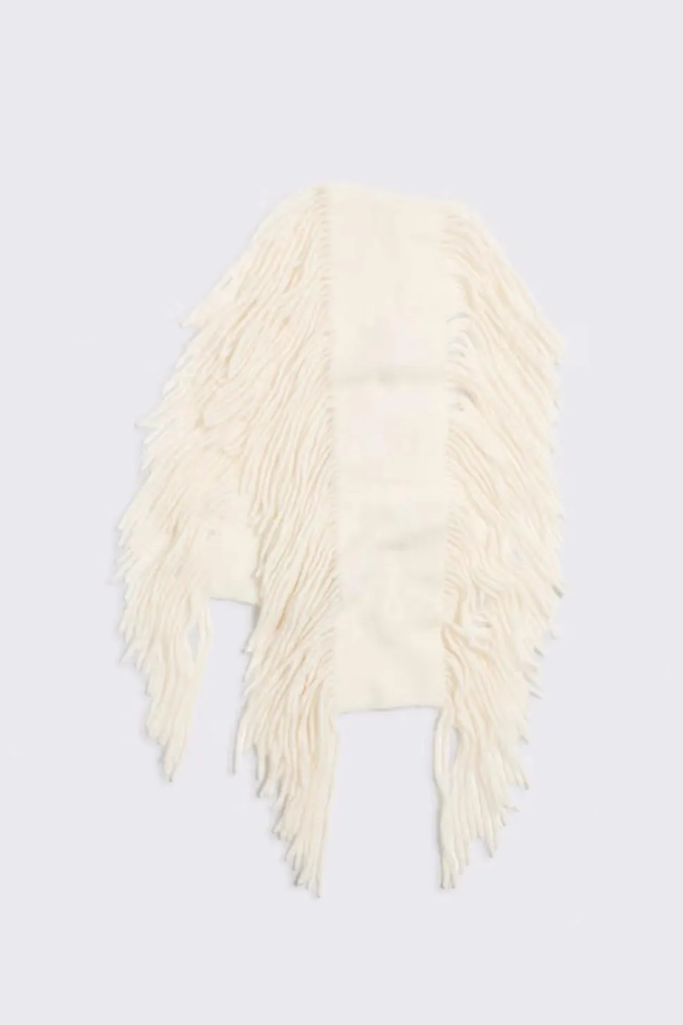 Tassel Scarf Ecru