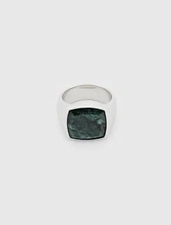 The Cushion Green Marble