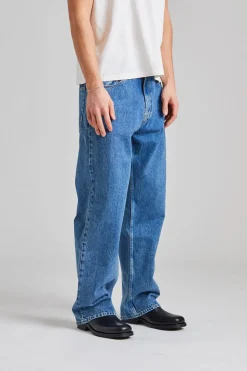 Third Cut Blue Tech Wash Denim