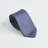 Tie Silk Blå