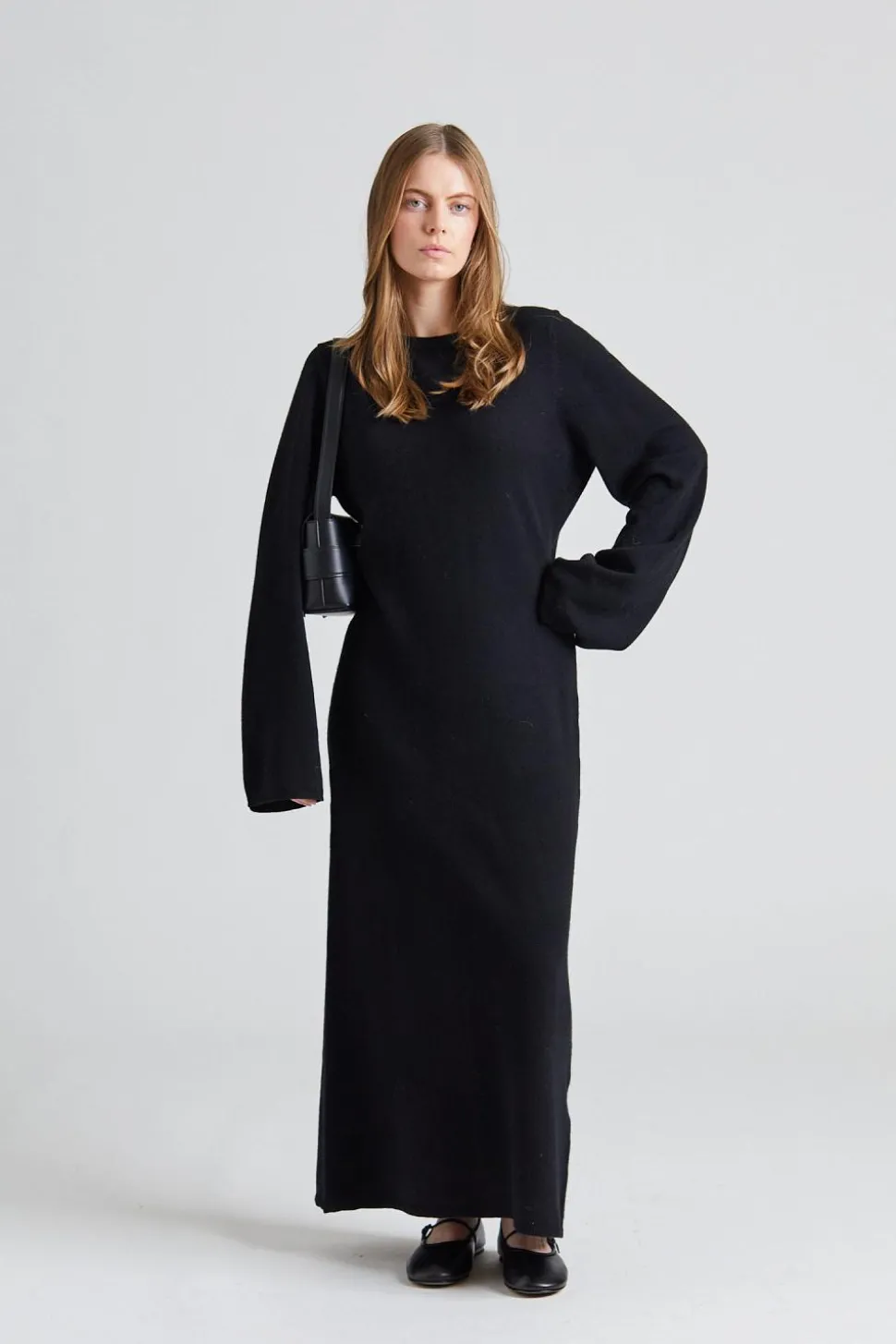 Toulon Maxi Dress Jet Black