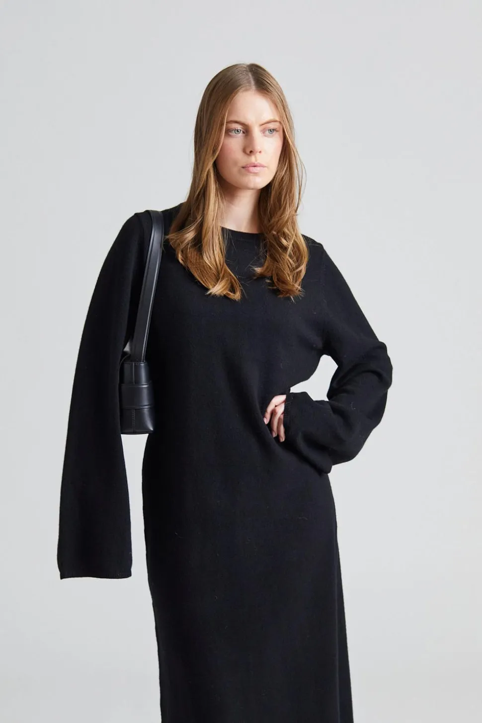 Toulon Maxi Dress Jet Black