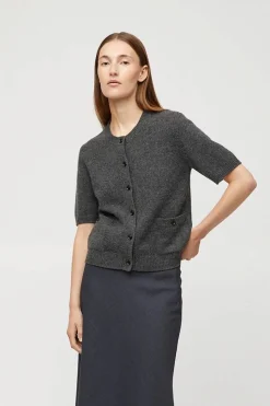 Toulouse Cardigan Tee Graphite
