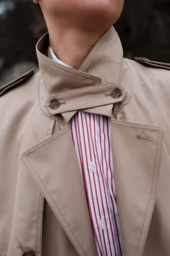 Trench Coat Khaki Beige