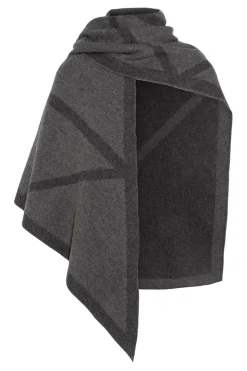 Triangle Scarf Dark Grey