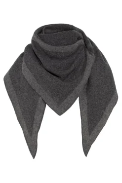 Triangle Scarf Dark Grey