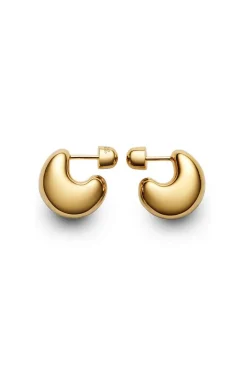 Tryvann Pillow Earring Gold Pair